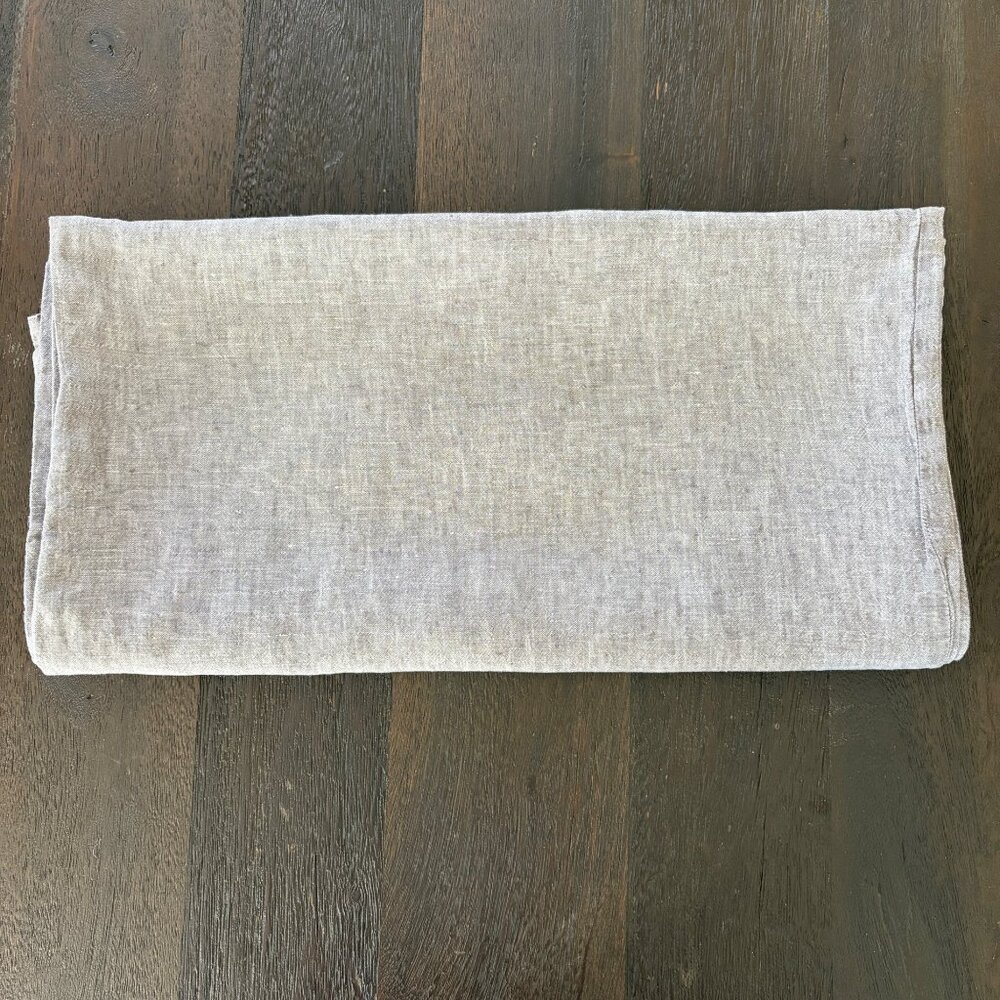 Restoration Hardware Stone Washed Belgian Flax Linen King Pillowcases Set Of Two